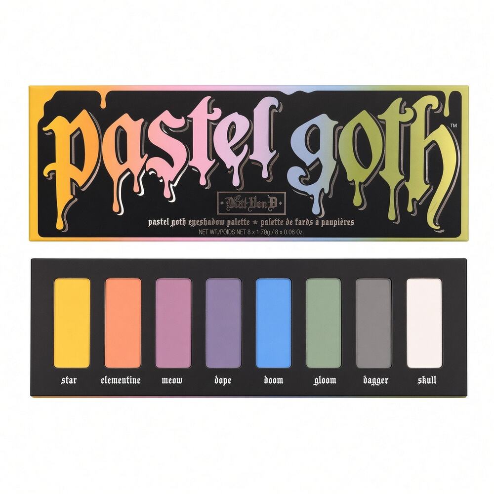 Kat Von D Pastel Goth Eyeshadow Palette. Limited edition, 2017.